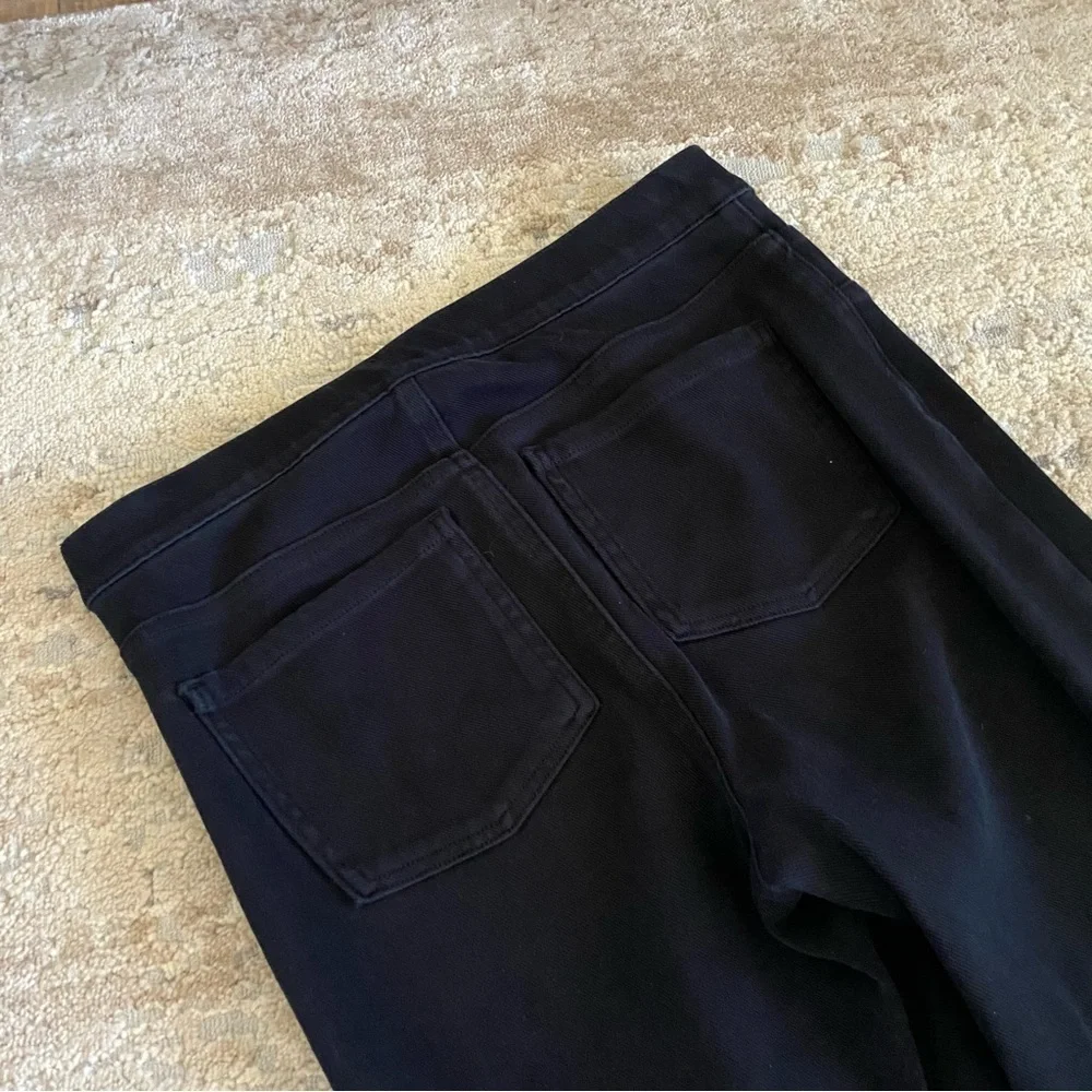 Spanx Jean-ish Black Jeans Skinny High Rise Jeggings Compression Shaping: Medium
